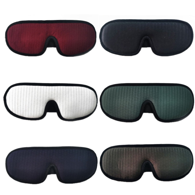 3D Breathable Shading Eye Protection Sleep Eye Mask(Green) - Eye Masks by PMC TechLife | Online Shopping South Africa | PMC TechLife | Buy Now Pay Later Mobicred