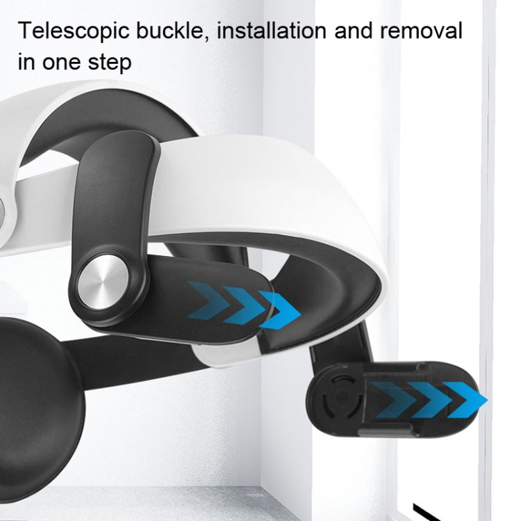 MQ2 Elite Edition Interchangeable Adjustable Head Strap  for Meta Quest 2 - VR Accessories by PMC TechLife | Online Shopping South Africa | PMC TechLife