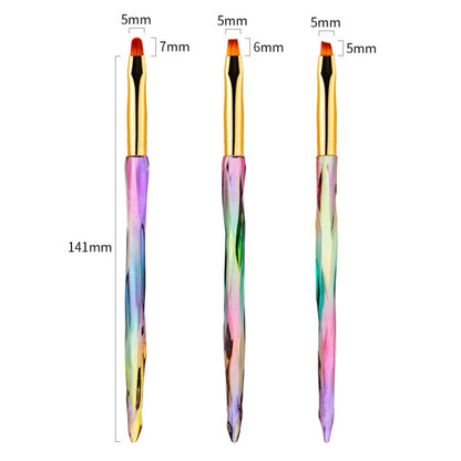 Aurora Ice Transparent Nail Drawing Pen Light Therapy Paint Pen Gradient Phototherapy Pen - Nail Art Equipment by PMC Jewellery | Online Shopping South Africa | PMC Jewellery | Buy Now Pay Later Mobicred