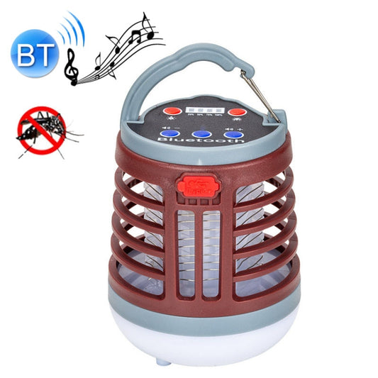 Bluetooth Audio USB Charging Lighting Mosquito Trap(W881 Brown) - Repellents by null | Online Shopping South Africa | PMC Jewellery | Buy Now Pay Later Mobicred