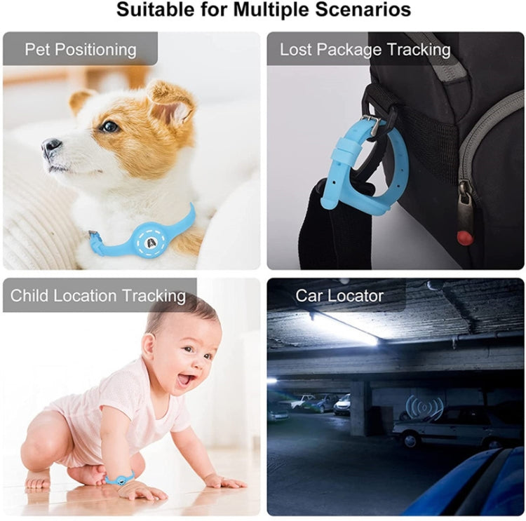 Pet Luminous Collar Locator Cover for Airtag, Specification: L(Luminous Pink) - Pet Series by PMc TechLife | Online Shopping South Africa | PMc TechLife | Buy Now Pay Later Mobicred