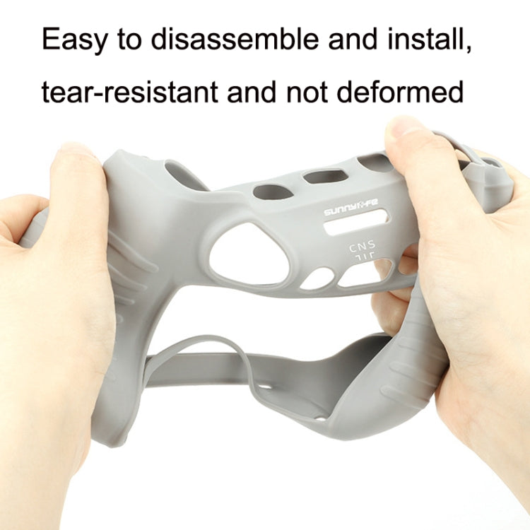 Sunnylife For DJI RC Remote Control Silicone Protective Case, Style: Without Hood (Gray) - Others by Sunnylife | Online Shopping South Africa | PMC TechLife | Buy Now Pay Later Mobicred