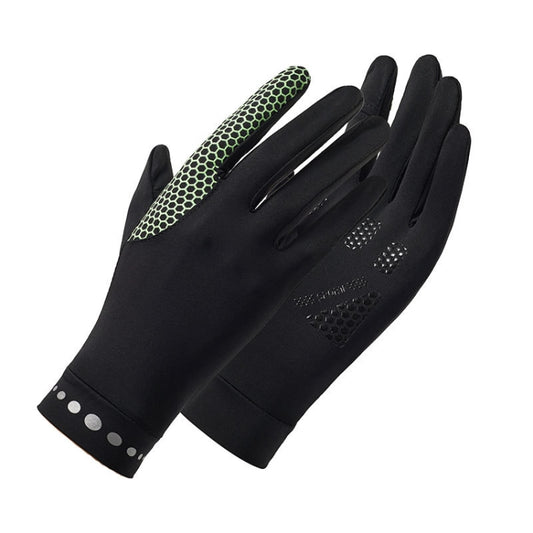 1 Pair XC-14 Riding Driving Sunscreen Anti-UV Fingerless Ice Silk Gloves, Style: Honeycomb (Black) - Safety Gloves by PMC Jewellery | Online Shopping South Africa | PMC Jewellery | Buy Now Pay Later Mobicred