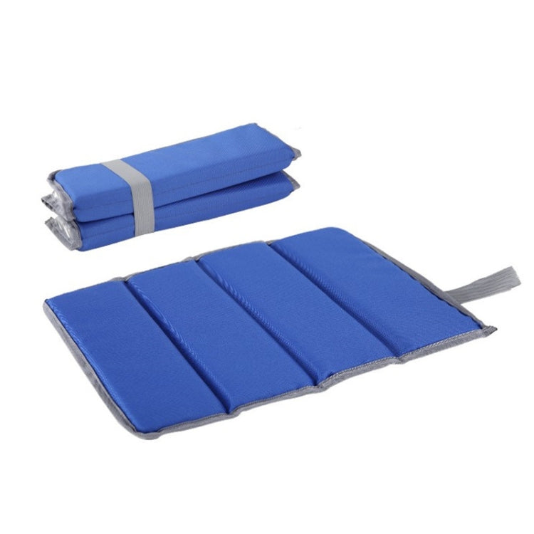 2 PCS Outdoor Waterproof and Moisture-proof Foldable Picnic Cushion(Blue) - Camping Mats by PMC Jewellery | Online Shopping South Africa | PMC Jewellery | Buy Now Pay Later Mobicred