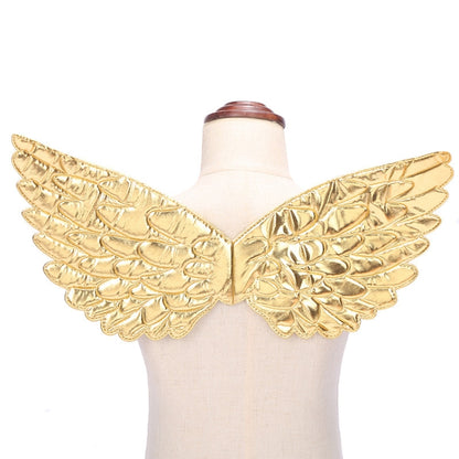 3 PCS Children Prom Dress Up Wings Elf Colorful Wings Party Costume Props(White) - Holiday Decorations by PMC Jewellery | Online Shopping South Africa | PMC Jewellery