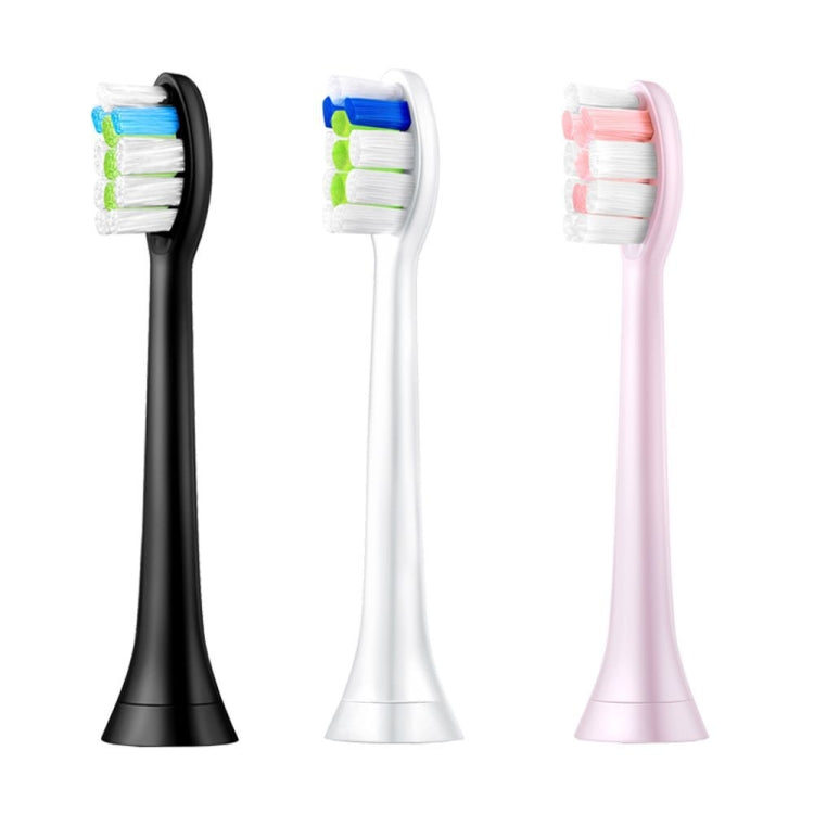 Toothbrush Head For Philips HX3/HX6/HX9 Series(Diamond Bright Black) - Replacement Brush Heads by PMC TechLife | Online Shopping South Africa | PMC TechLife | Buy Now Pay Later Mobicred