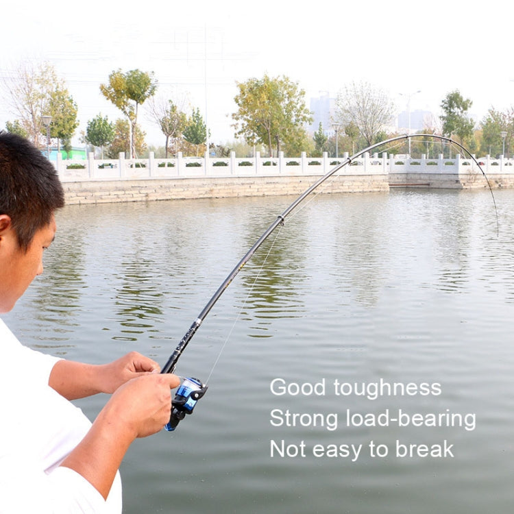 ZHANLANGWANG Carbon Throwing Pole Mini Short Rock Fishing Rod, Length: 3.6m(Black) - Fishing Rods & Accessories by PMC TechLife | Online Shopping South Africa | PMC TechLife | Buy Now Pay Later Mobicred