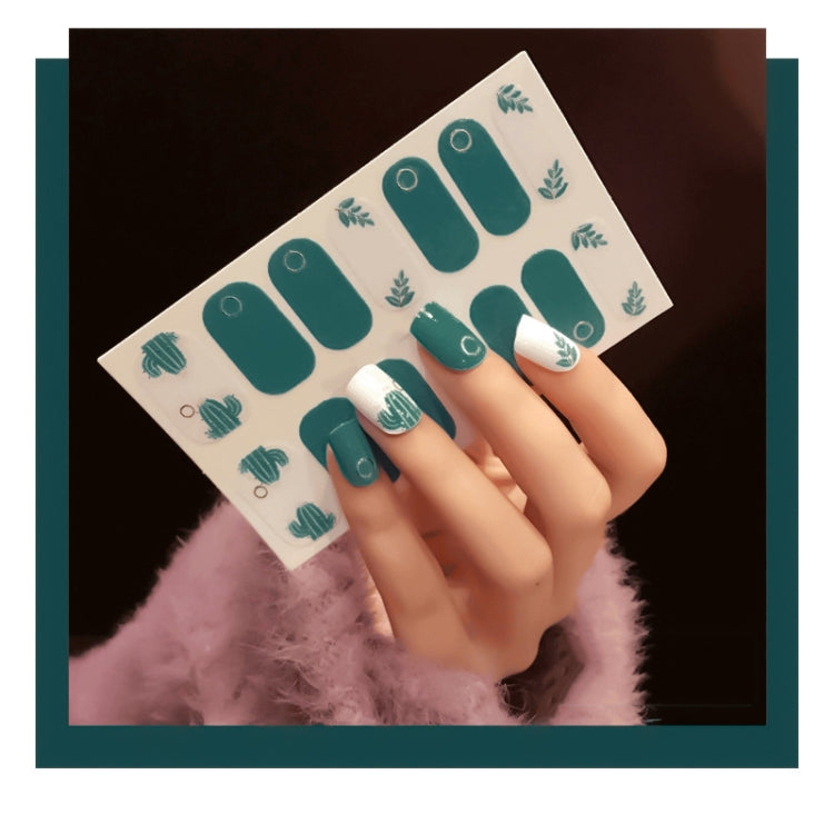 10 PCS 3D Hot Stamping Waterproof Nail Art Sticker(Z/A098) - Nail Stickers by PMC Jewellery | Online Shopping South Africa | PMC Jewellery | Buy Now Pay Later Mobicred