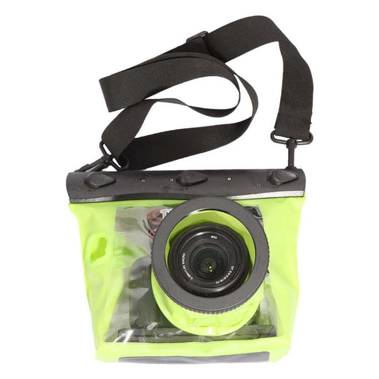 Tteoobl  20m Underwater Diving Camera Housing Case Pouch  Camera Waterproof Dry Bag, Size: M(Green) - free shipping - PMC TechLife - Order now!