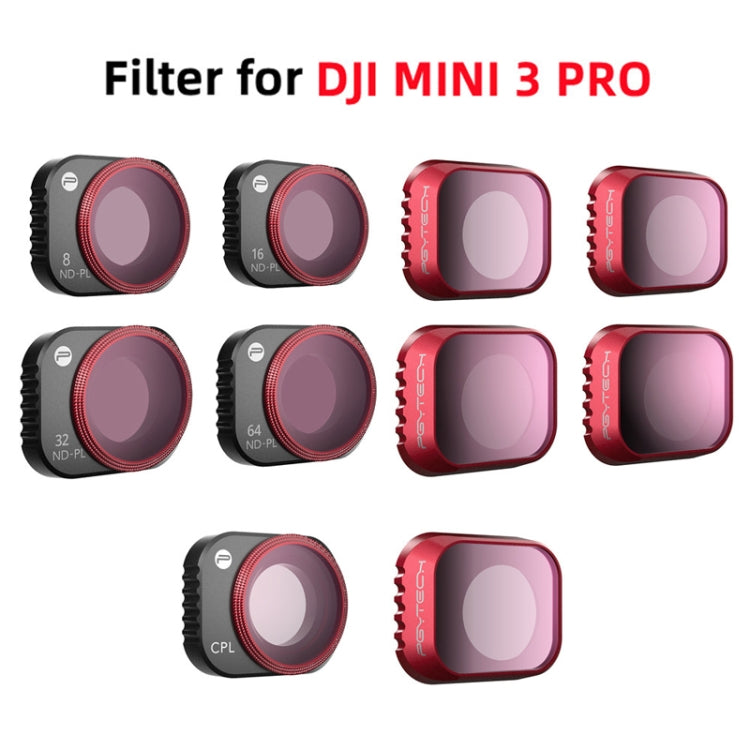 ND8+ND16+ND32+ND64 PGYTECH Filter Protecting Lens And Sensor For DJI Mini 3 Pro - Mavic Lens Filter by PGYTECH | Online Shopping South Africa | PMC Jewellery | Buy Now Pay Later Mobicred