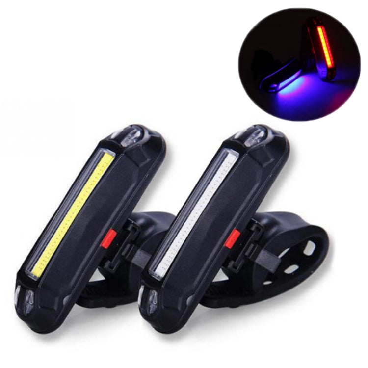 LED Rechargeable Bicycle Warning Strip Tail Light(OPP Red Light) - Taillights by PMC TechLife | Online Shopping South Africa | PMC TechLife | Buy Now Pay Later Mobicred