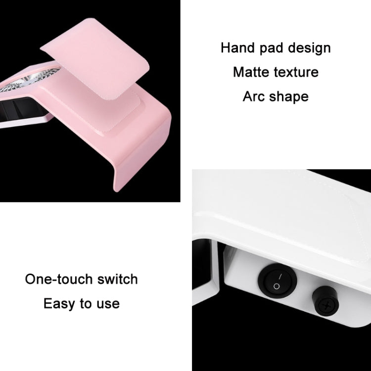 40W Nail Art Vacuum Cleaner Dust Collector, Specification: US Plug (White) - Nail Art Equipment by PMC TechLife | Online Shopping South Africa | PMC TechLife | Buy Now Pay Later Mobicred