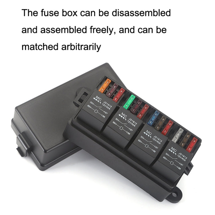 TF008-10 24V 5Pin Relay Car RV Radiography Sound Modified Electromagnetic Insurance Box - Relays by PMC TechLife | Online Shopping South Africa | PMC TechLife | Buy Now Pay Later Mobicred