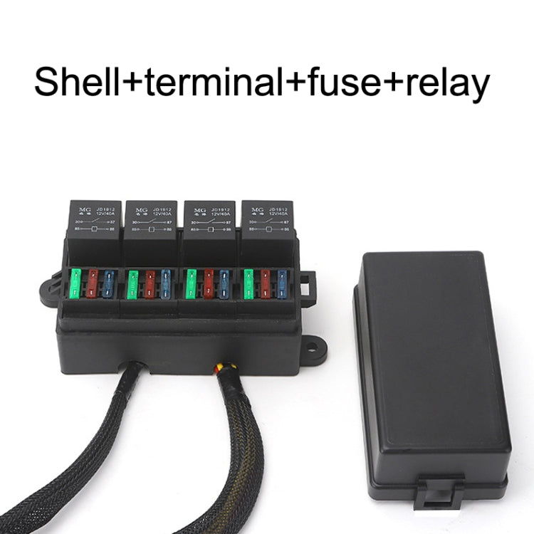 TF008-10 24V 5Pin Relay Car RV Radiography Sound Modified Electromagnetic Insurance Box - Relays by PMC TechLife | Online Shopping South Africa | PMC TechLife | Buy Now Pay Later Mobicred