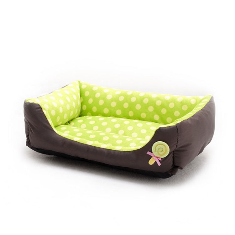 Cartoon Pet Kennel Square Cushion For Small And Medium Pet, Specification: M(Green) - Beds by PMC TechLife | Online Shopping South Africa | PMC TechLife | Buy Now Pay Later Mobicred