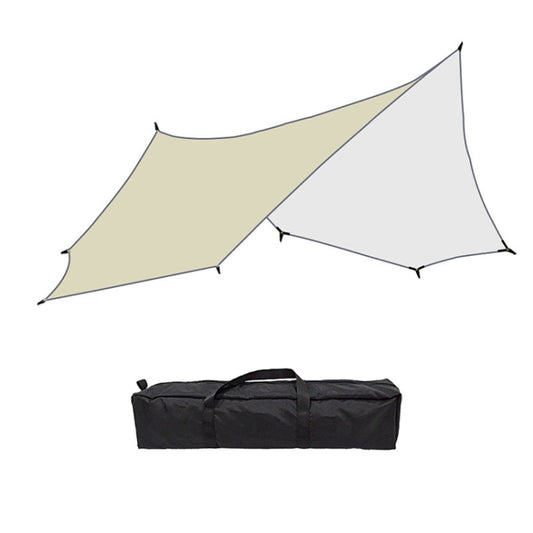 Outdoor Octagonal Curtain Tent Rain and Sun Protection Camping Sunshade Pergola, Color: Khaki - Tents & Accessories by PMC Jewellery | Online Shopping South Africa | PMC Jewellery