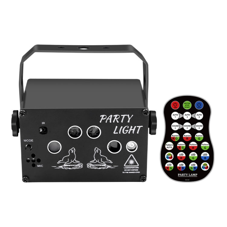 T10 Voice-Controlled Mini Stage Laser Light Atmosphere Light With Remote Control - Laser Stage Lighting by PMC TechLife | Online Shopping South Africa | PMC TechLife