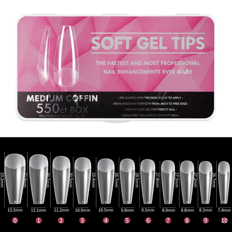 Scratch-free Ultra-thin Seamless Manicure Nail Plate, Shape: 01 Frosted T Type - free shipping - PMC Jewellery - Order now!