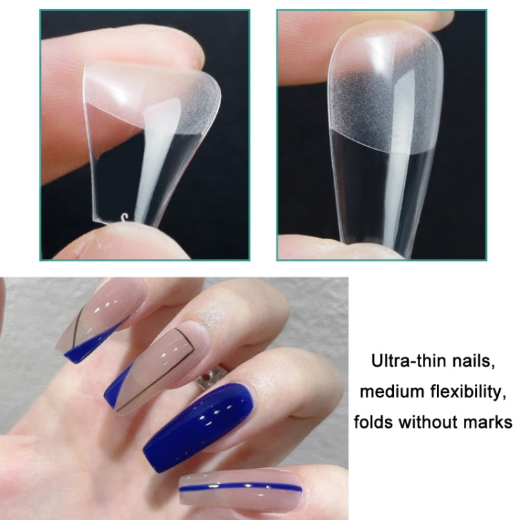Scratch-free Ultra-thin Seamless Manicure Nail Plate, Shape: 14 Long Pointed Armor - free shipping - PMC Jewellery - Order now!
