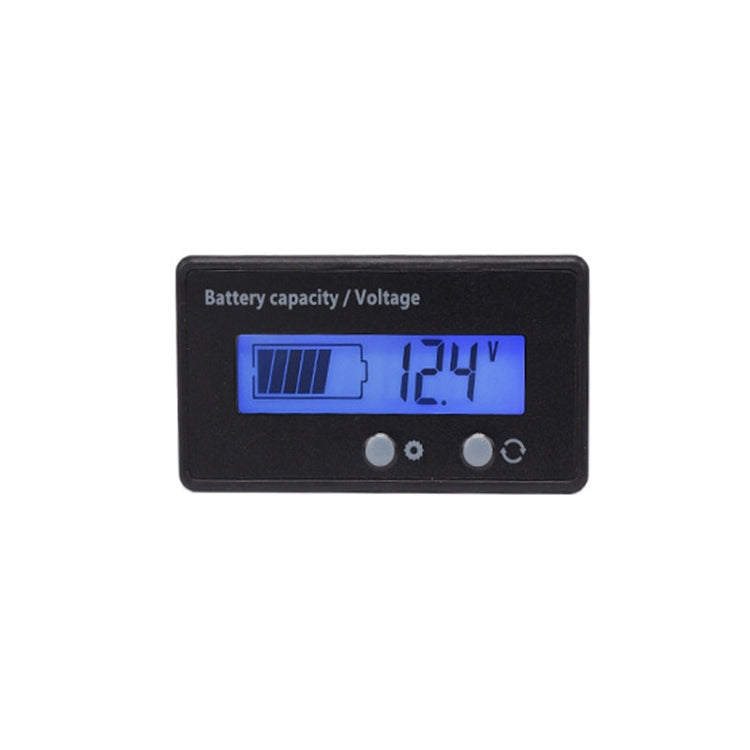 L6133 LCD Electric Motorcycle Power Display, Style: Button Front Blue Backlight - Electrical Instruments by PMC TechLife | Online Shopping South Africa | PMC TechLife | Buy Now Pay Later Mobicred