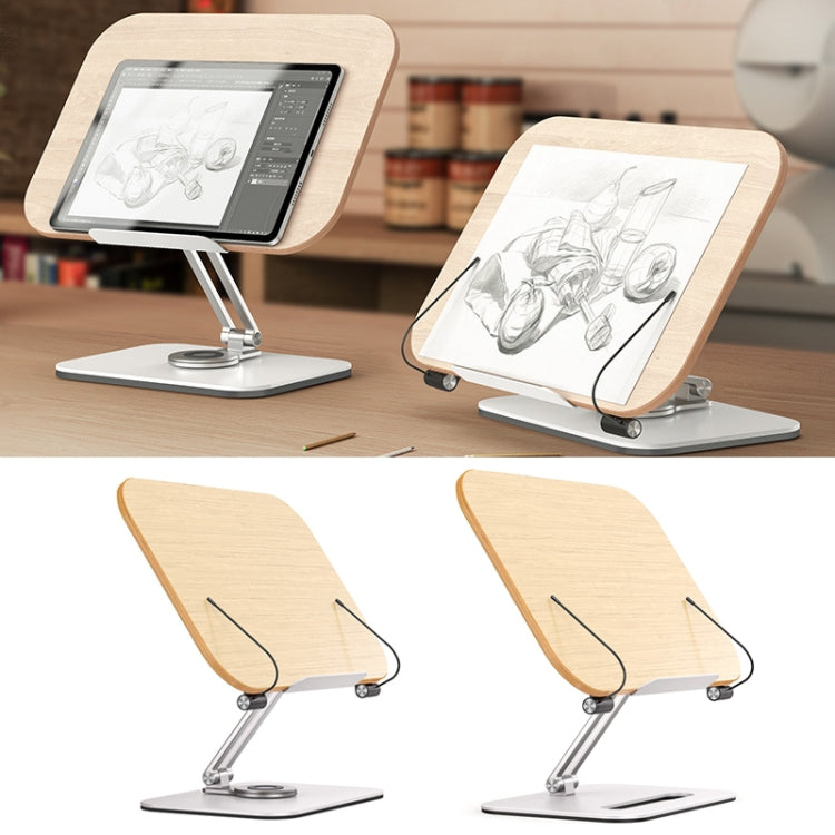 R04 Reading Bookshelf Desktop 360-degree Rotation Multi-function Liftable Tablet Bracket - free shipping - PMC Jewellery - Order now!