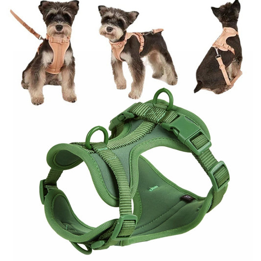 Pet PVC Strap Macaron Color Dog Chest Strap, Size: XS(Green) - Leashes & Chest Strap by PMC Jewellery | Online Shopping South Africa | PMC Jewellery | Buy Now Pay Later Mobicred