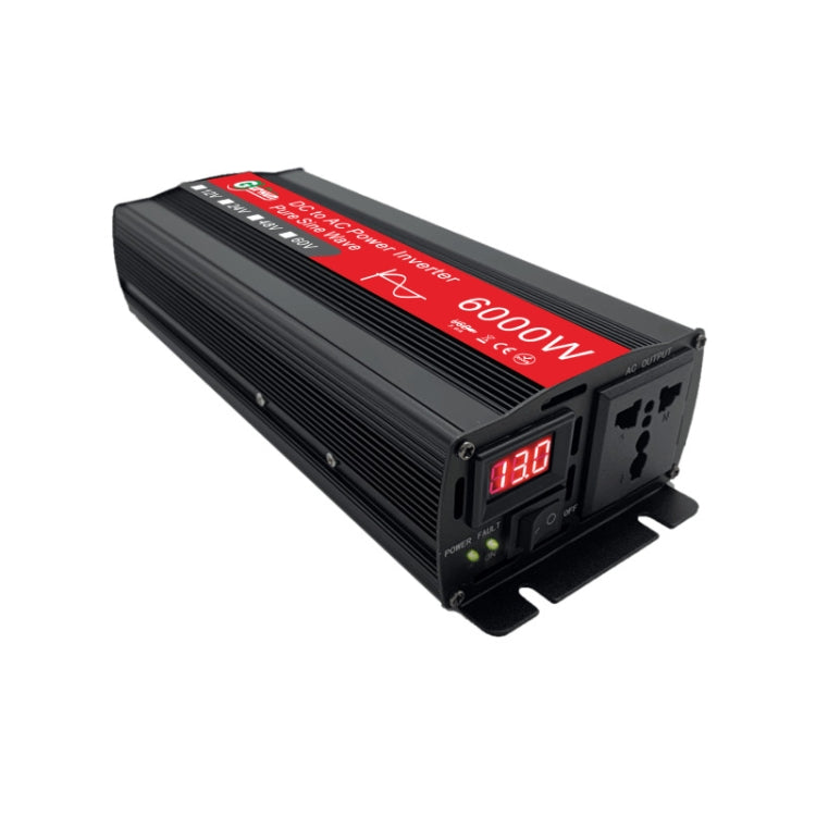 Gurxun 6000W High Power Sine Wave Inverter With Single Digital Display, Specification: 48V-220V -  by Gurxun | Online Shopping South Africa | PMC Jewellery