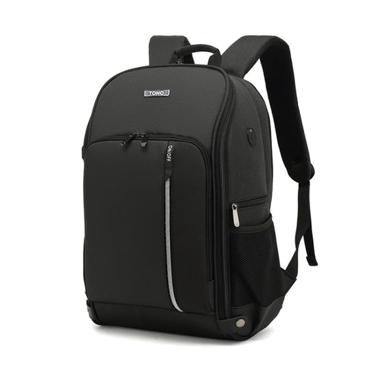 TONO LED Light SLR Digital Camera Backpack With USB Port(Black) - Backpack by TONO | Online Shopping South Africa | PMC Jewellery | Buy Now Pay Later Mobicred