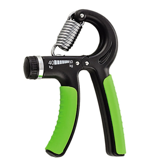 10-40kg Adjustable R-shaped Grip Finger Hand Training Gym(Black Green (Plastic Bag)) - Biceps Device by PMC Jewellery | Online Shopping South Africa | PMC Jewellery | Buy Now Pay Later Mobicred