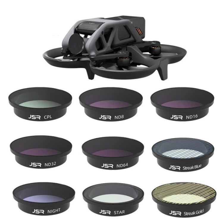 JSR  Drone Filter Lens Filter For DJI Avata,Style: ND16 - Lens Filter by JSR | Online Shopping South Africa | PMC TechLife | Buy Now Pay Later Mobicred