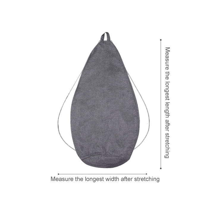 Lazy Sofa Bean Bag Chair Fabric Cover, Size: Large(Dark Gray) - free shipping - PMC TechLife - Order now!