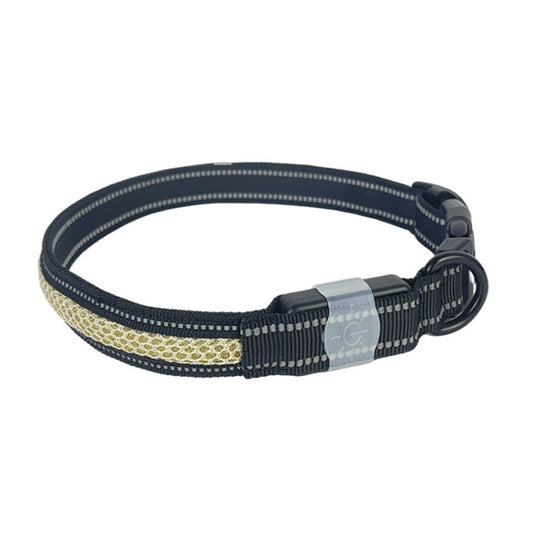 LED Rechargeable Wear-resistant and Waterproof Pet Lighting Collar, Size: XS(Black) - Collars by PMC Jewellery | Online Shopping South Africa | PMC Jewellery | Buy Now Pay Later Mobicred