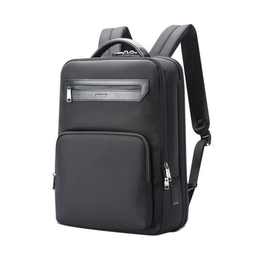 Bopai 61-121518 Multi-compartment Waterproof Expandable Backpack with USB Charging Hole(Black) - Backpack by Bopai | Online Shopping South Africa | PMC Jewellery | Buy Now Pay Later Mobicred