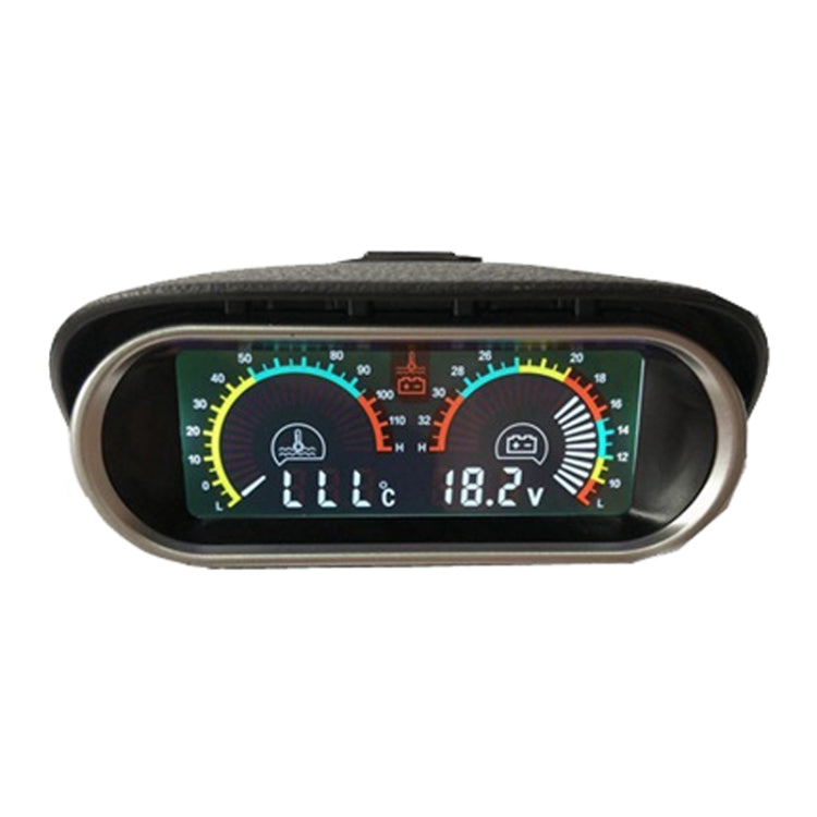 Agricultural Vehicle Car Modification Instrument, Style: Water Temperature (16mm) With Voltage - Clocks & Car Meters by PMC TechLife | Online Shopping South Africa | PMC TechLife | Buy Now Pay Later Mobicred