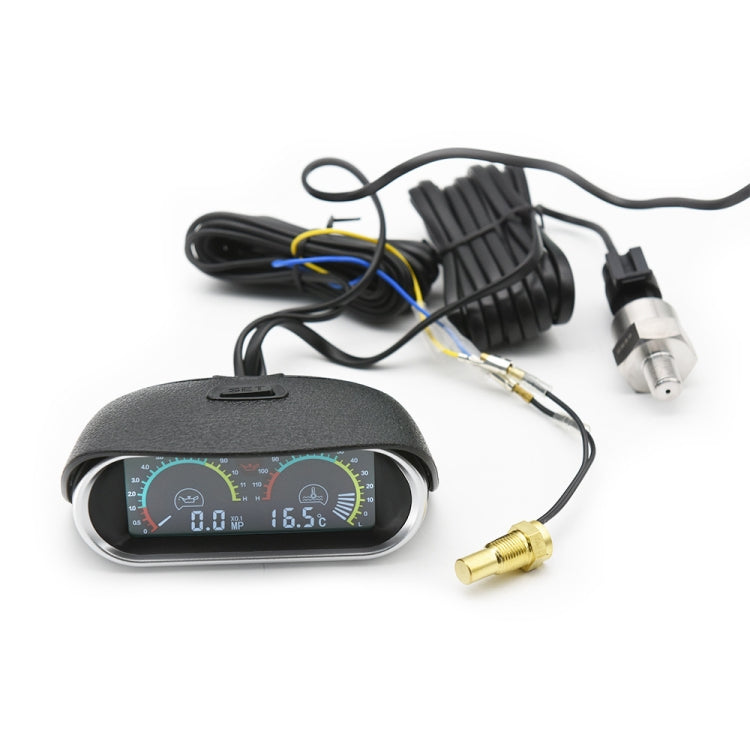 Agricultural Vehicle Car Modification Instrument, Style: Water Temperature (16mm) With Voltage - Clocks & Car Meters by PMC TechLife | Online Shopping South Africa | PMC TechLife | Buy Now Pay Later Mobicred