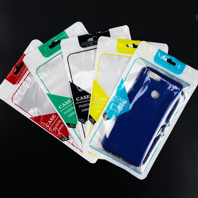 100PCS Phone Case Translucent Yin Yang Self-sealing Packaging Bag(Black) -  by PMC TechLife | Online Shopping South Africa | PMC TechLife
