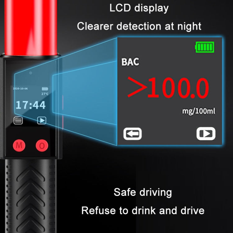 Blow Type High Precision Alcohol Detector Baton, Specification: Tarzan No. 2 - Breath Alcohol Tester by PMC Jewellery | Online Shopping South Africa | PMC Jewellery | Buy Now Pay Later Mobicred