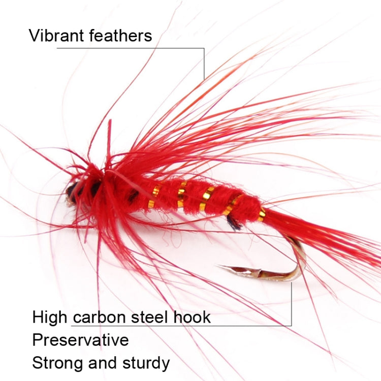 40 PCS / Set Bionic Fly Hook Lure Bait Hook Fishing Gear - Fishing Hooks by PMC TechLife | Online Shopping South Africa | PMC TechLife | Buy Now Pay Later Mobicred