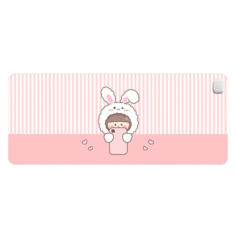 Intelligent Timing Heating Waterproof Warm Mouse Pad CN Plug, Size: 80x33cm(Selfie Girl) - Mouse Pads by PMC TechLife | Online Shopping South Africa | PMC TechLife | Buy Now Pay Later Mobicred