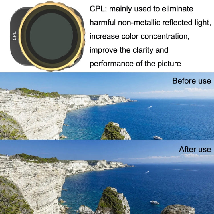 JSR For Mini 3 Pro Camera Filters, Style: ZG CPL - Other by JSR | Online Shopping South Africa | PMC TechLife | Buy Now Pay Later Mobicred