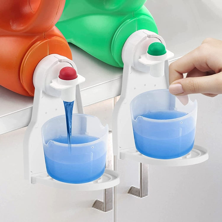 Foldable Laundry Detergent Drip Catcher Tray Cup Holder Soap Dispenser Gadget(Black) - Shelves by PMC Jewellery | Online Shopping South Africa | PMC Jewellery | Buy Now Pay Later Mobicred