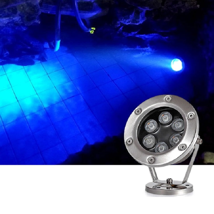 LED Underwater Light Pool Fish Pond Fountain Waterproof Landscape Light 6W(7 Colors) - Underwater Lights by PMc TechLife | Online Shopping South Africa | PMc TechLife | Buy Now Pay Later Mobicred