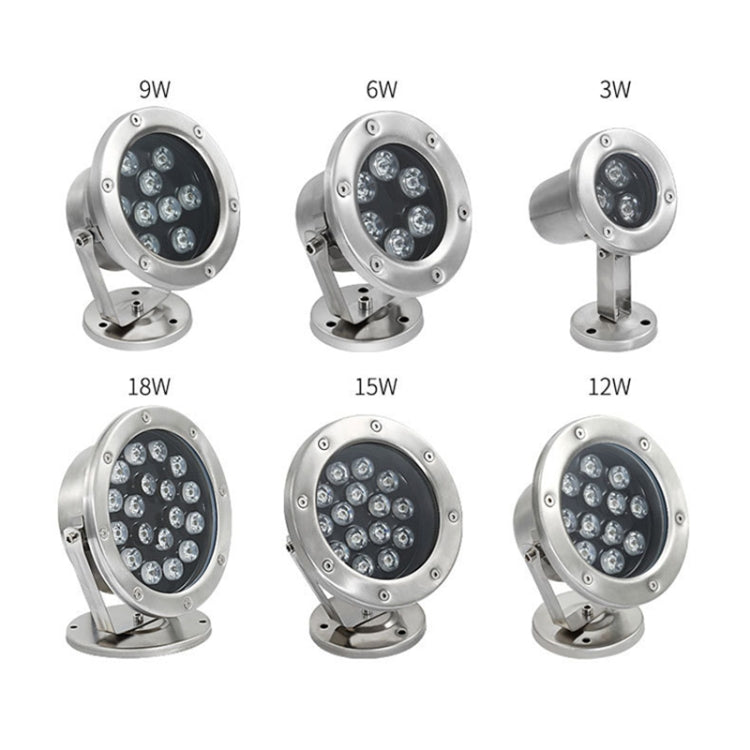 LED Underwater Light Pool Fish Pond Fountain Waterproof Landscape Light 6W(7 Colors) - Underwater Lights by PMc TechLife | Online Shopping South Africa | PMc TechLife | Buy Now Pay Later Mobicred