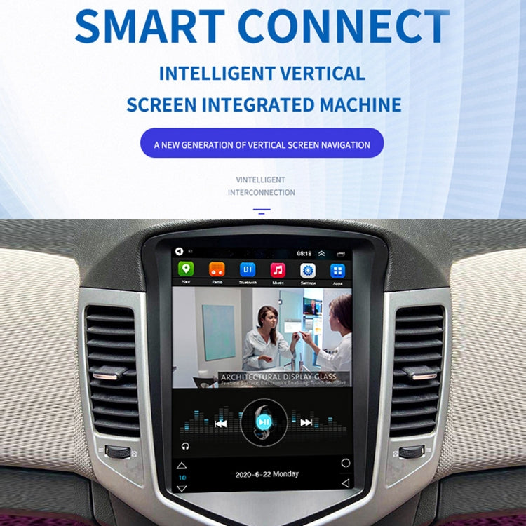 For Chevrolet Cruze 9.7 inch Navigation Integrated Machine, Style: Standard+8 Light Camera(2+32G) - Car MP3 & MP4 & MP5 by PMC TechLife | Online Shopping South Africa | PMC TechLife | Buy Now Pay Later Mobicred