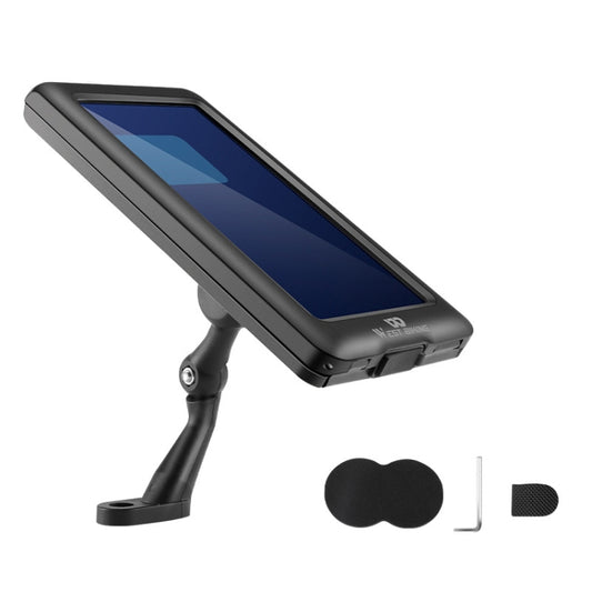 WEST BIKING Mountain Bicycle Riding Shock-proof Fixed Mobile Phone Bracket, Style: Rearview Mirror - Holders by WEST BIKING | Online Shopping South Africa | PMC Jewellery | Buy Now Pay Later Mobicred