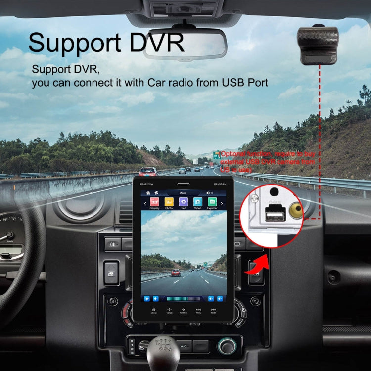 C800 9.5 Inch MP5 Single Butt Carplay Player, Style: Standard - free shipping - PMC TechLife - Order now!
