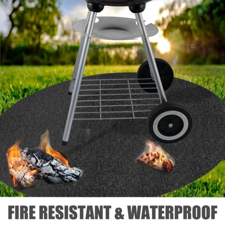 Fireproof Grill Mat Fiberglass High Temperature Resistant Camping Mat 32 Inches - Camping Mats by PMC TechLife | Online Shopping South Africa | PMC TechLife | Buy Now Pay Later Mobicred