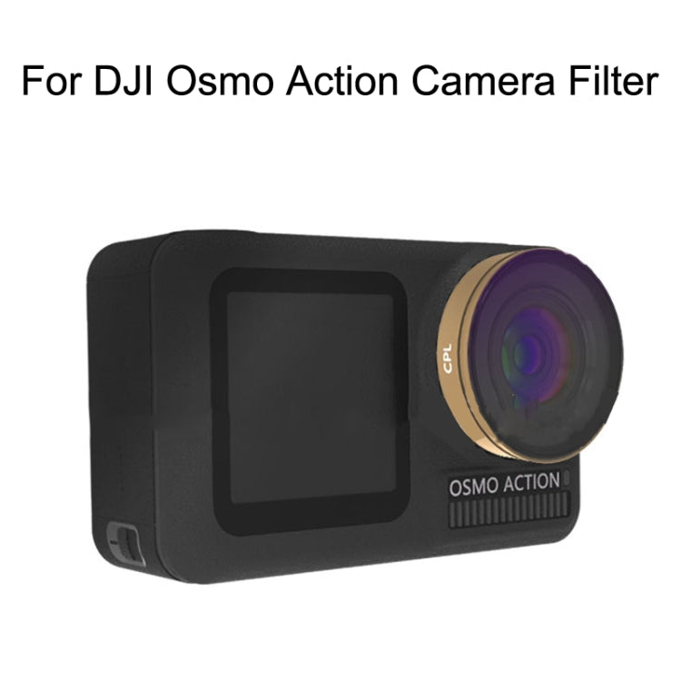 JSR For DJI Osmo Action Motion Camera Filter, Style: LG-Red - Phantom Lens Filter by JSR | Online Shopping South Africa | PMC Jewellery | Buy Now Pay Later Mobicred