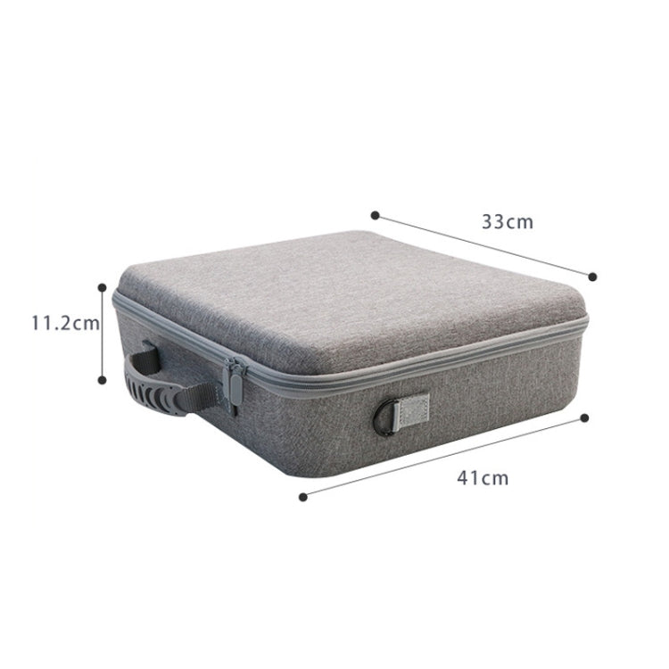 For PS5 Slim Game Console EVA Storage Bag Handbag Carrying Case(1959 Black) - Bags by PMC TechLife | Online Shopping South Africa | PMC TechLife