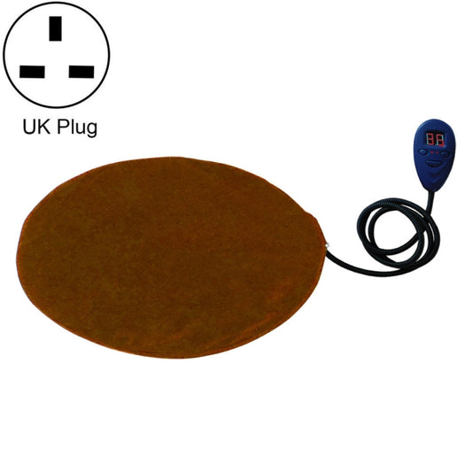 30x30cm Coffee 12V Low Voltage Multifunctional Warm Pet Heating Pad Pet Electric Blanket(UK Plug) - Pads by PMC Jewellery | Online Shopping South Africa | PMC Jewellery | Buy Now Pay Later Mobicred